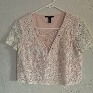 Lace Crop Top